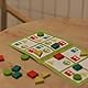 Igroteco® Logikspiel Geometrisches Sudoku | 16 Teile aus Holz | pädagogisches Holzspielzeug 20 Aufgaben | Förderung von Logik und Feinmotorik | sichere wasserbasierte Farben