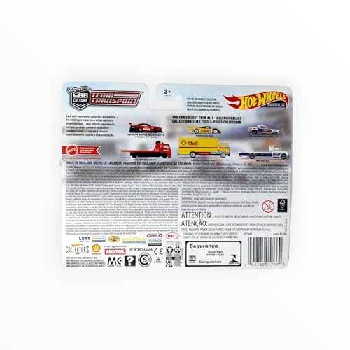 Hot Wheels 72 Plymouth Cuda FC Retro Rig miniatura 2