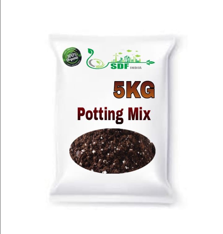 SDF Plant Soil for Plants 5 Kg | Potting Soil Mix for Plants Garden Soil for Plants Less All Purpose Ready to Use Potting Mix Made with Vermicompost, Neem Cake, Potash, River Sand (B0BM4MW9DT) Amazon Price History, Amazon Price Tracker