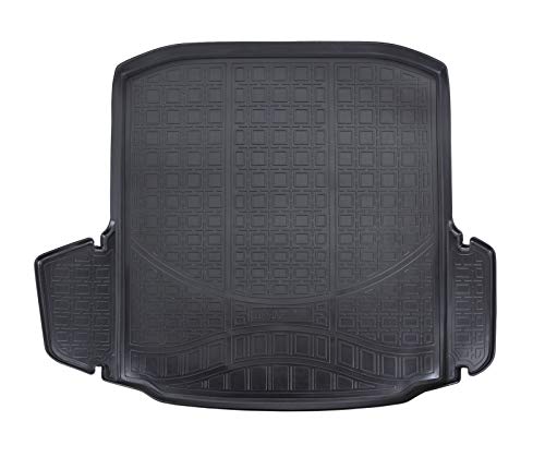 Tapis de coffre Octavia 3 anti-saleté bac étanche pour éviter la moquette humide