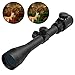 OTW Tactical 3-9x40mm Scope with Red &Green Illuminated Optics Rifle Scope for Hunting Shooting