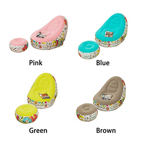 Inflatable Bean Bag Chair Lazy Sofa Inflatable Couch Home Decor For Indoor Living Room Bedroom, Outdoor Travel Camping Picnic Children Adult #TOP1