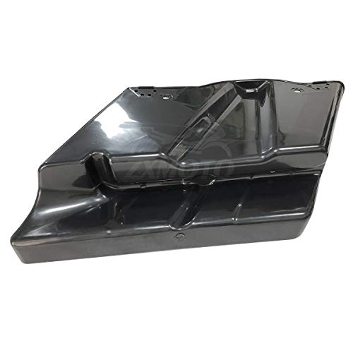 Alforjas extendidas estiradas de 5 pulgadas, color negro sin pintar, para motocicletas Harley Touring de 1993 a 2013 (Road King, Road Glide, Street Glide, Electra Glide, Ultra-Classic) miniatura 5