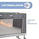 Chicco Next2Me Forever, Beistellbett für Neugeborene, kompatibel mit verschiedenen Betten, 3-in-1 Neugeborenenbett, höhenverstellbar, Gute Luftzirkulation, 4 Räder, Matratze inklusive