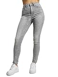 Länge: Knöchellang ONLY Women\'s ONLRAIN-WAUW EX HW Skinny LG ANK GUABOX Jeans, Grey Denim, S / 32L