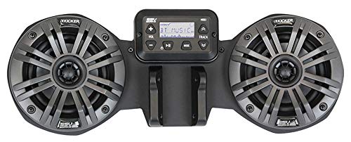SSV Works RKR-2K Front Fairing 4" Speakers+Bluetooth Receiver For CAN-AM RYKER