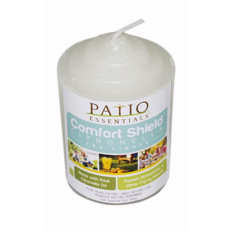 Patio Essentials Candle Wax For Mosquitoes/Other Flying Insects 2.4 oz.