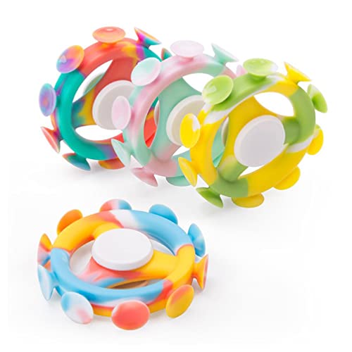 ounexer Saugnapf Dart Sucker Spielzeug, 4 Pcs Bunte Saugnapf Spielzeug Pop Darts, Saugnapf Wurfspiel, Sensorisches Spielzeug Für Autistische Kinder Teens, Wurfspiel Für Kinder/Erwachsene Cover
