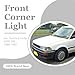YAENSYB Front Corner Light For Toyota Corolla AE90 E90 1989-1992 Fog Driving Daytime Running Lamp Left&Right