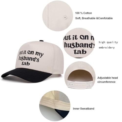 Image of Funny Hat Put It On My Husband's Tab Trucker Hats Vintage Dad Hat Unisex