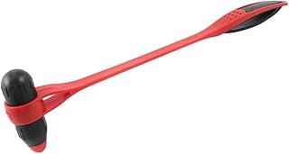 Eioflia Body Stress Reliever Massage Hammer Elastically Bendable Massager,Multifunctional Silicone Elastically Bendable Massager Massor for Relieve Body Stress Red Black Body Patting Hammer Handheld