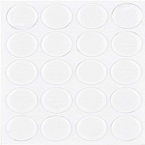 Igogo IGOGO759218197254 Clear Epoxy Stickers 1 Inch Bottle Caps Craft Bottle Stickers thumb #2
