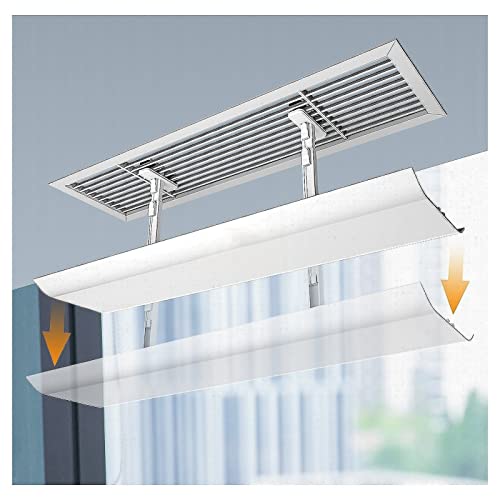 エアコンディフレクター高さ角度調整可能なエアコンディフレクターは、さまざまな形状の吹き出し口の冷暖房空気循環、結露防止に役立ちます
