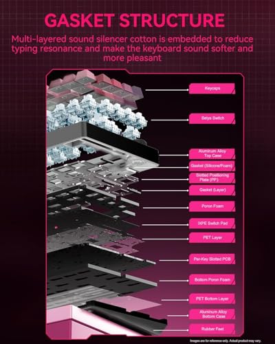 Image of LEOBOG x Aula HI75C Pro Mechanical Gaming Aluminum Wireless Keyboard