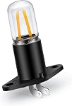 Ruiandsion Z187 T170 LED Microwave Light Bulb White 110V 125V 130V 110-130V 2W Equivalent 20W LED Filament Light Bulb Replacement for Microwave Oven Light - Z02