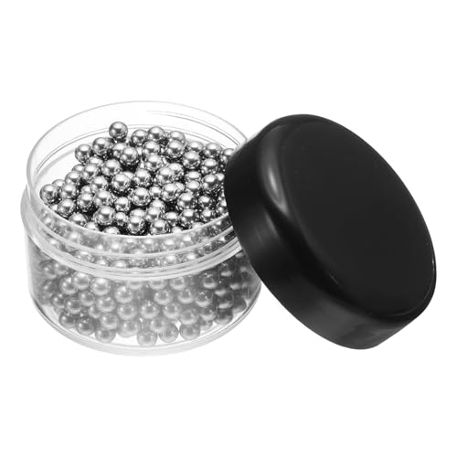 sourcing map Lot de 500 billes de roulement G50 de précision en acier chromé - 4,5 mm