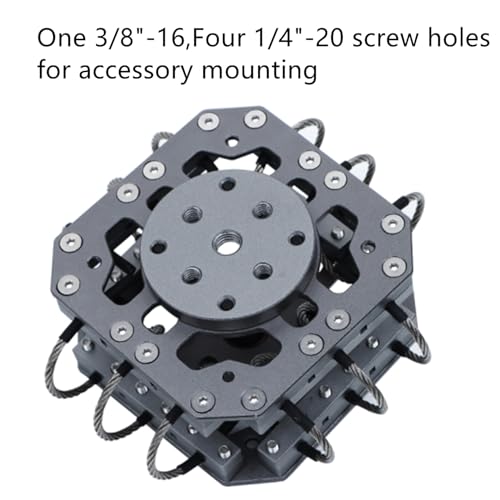 Image of Came-TV Vibration Isolator Wire Mount for DJI RS 4 / RS 4 Pro /RS 3 / RS 3 Pro /RS 3 Mini / RS2 / RSC 2 Gimbal Handheld Stabilizer Payload up to 17.6lb(8kg)