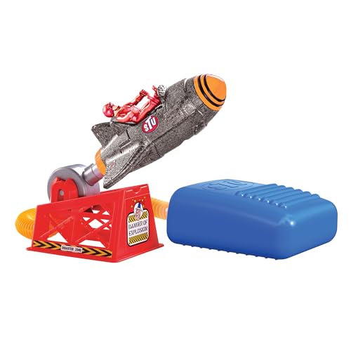 Stuntman Stu Sky Comet Rocket Plane Stomp and launch toy plane Create fun stunts at home Stuntman Stu Toys - Image 2