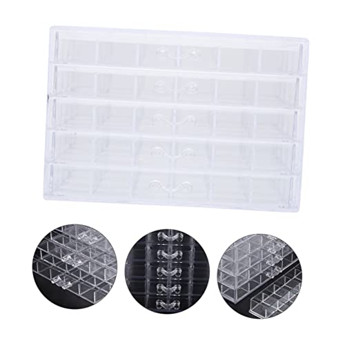 Boîte de rangement manucure 120 cases pour ne plus mélanger vos décorations