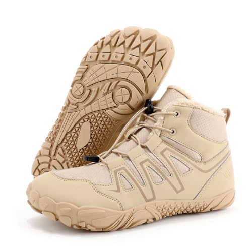 Hot Dingding Winterstiefel Barfußschuhe Damen Herren Wasserdicht Warm Bequem Rutschfeste Schneestiefel Outdoor Leicht Trekking Winter Kurzschaft Stiefel Boots Schuhe Unisex Braun Hot Dingding Winterstiefel Barfußschuhe Damen Herren Wasserdicht Warm Bequem Rutschfeste Schneestiefel Outdoor Leicht Trekking Winter Kurzschaft Stiefel Boots Schuhe Unisex Braun