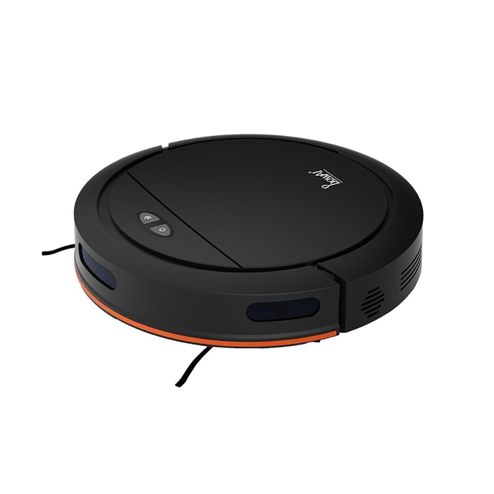 Super Thin Robot Vacuum, 4000Pa Powerful Suction, Self-Charging with Smart Navigation, Quiet Cleaning in Neat Rows, Ideal for Hard Floors & Carpets, Works with Tuya App