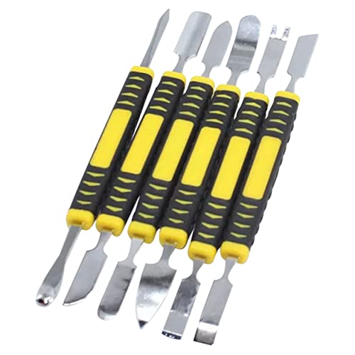 Holibanna 1Set Professional Metal Repair Bar Phone Disassemble Tool Kit Precision Pry Tools for Cellphone Laptop Computer Maintenance Non Slip Design Easy to Use