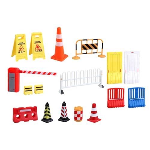 Juego De Señales De Tráfico, Aprendizaje De Tráfico, Señales De Tráfico Para Niños, 17 Conos De Tráfico, Juguetes Para Cruce De Peatones Y Señales, Juego Educativo De Señales De Tráfico Para Niños Y N