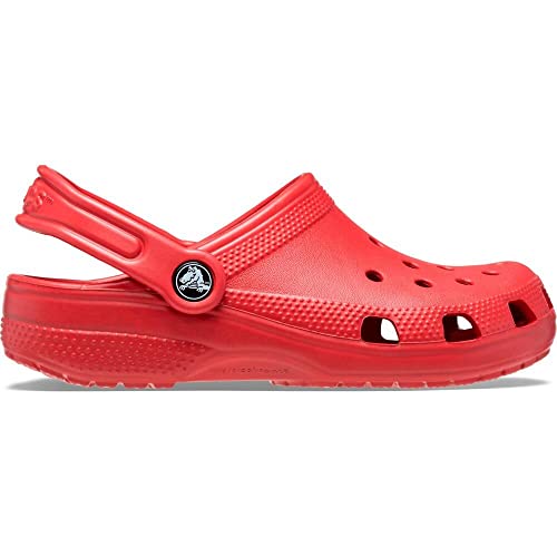 Image of Crocs Unisex Big Kid's Classic K Ppr Clog (Red, J2)