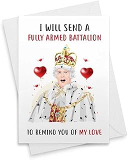 Funny Hamilton Valentine's Day Card - Romantic Card, Galentines Card, Cute Love Card, Funny Valentines Day, Funny Love Card [00394]