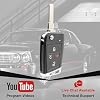 2 Reemplazos de Control Remoto de Llavero de 4 Botones para 2015-2019 Volkswagen Golf GTI (NBGFS12P01, 5G0 959 752 BE) 6