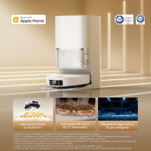 dreame L60 Ultra Robot aspirateur Laveur, Puissance d'aspiration 35 000 Pa - 3