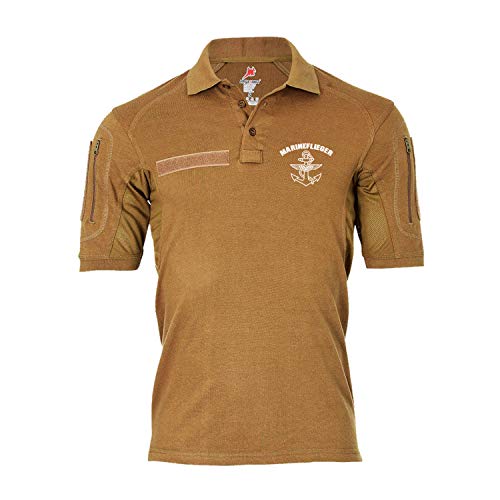 Polo tactique Alfa Marine militaire Copytec vêtement outdoor sable XL