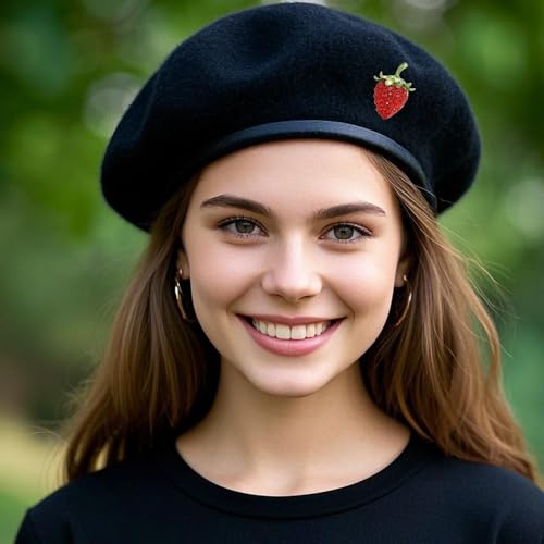 Image of Enamel Fruit Brooch for Women Rhinestones Fruit Lapel Pin Elegant Fruit Brooches Jewelry Gift, Perfect for Dresses Hat Bag