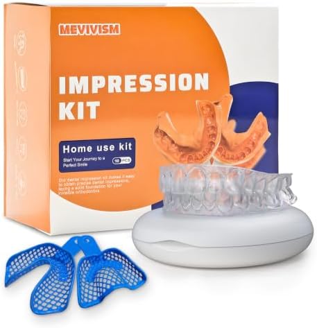 Custom Night Guard for Teeth Grinding, TMJ & Bruxism (2 Set)