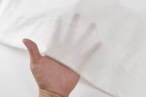 Nansheng 8 Oz. Fiberglass Fabric Cloth Mesh, 39" X 5 Yards, Fiberglass Mat Material Roll Woven Roving For Tub Shower Boat Pool Repair (48.75 Sq.ft.) #TOP4