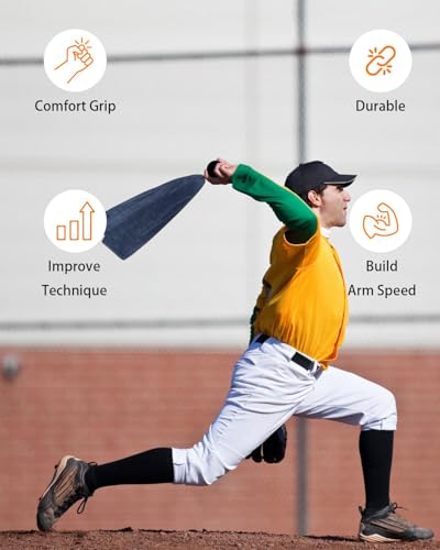 image for FEYRUN Baseball Pitching Towel Trainer for Fastball, Changeup, Curveba