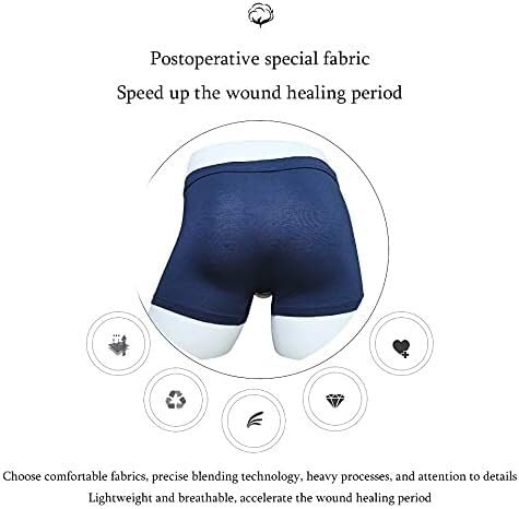 Post Circumcision Underwear for Kids, Circumcision Underwear, Surgery Recovery Pants, Breathable Boxer Shorts for Boys, for Post-Op Comfort(Pink,XL-XLarge)2