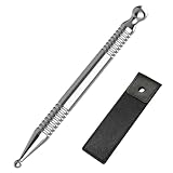 Acupuncture Pen - Stainless Steel Manual Acupuncture Massage Pen - for Full Body Meridian Pain Relief and Face Massage