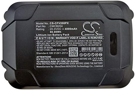 20V Battery Replacement for Craftsman CMCB204, CMCB204-2, CMCB205 V20 Cordless Lopper, V20 Cordless Pole Chainsaw