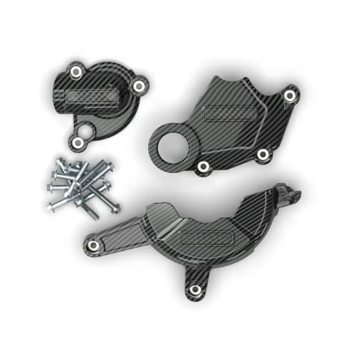 Cubierta motor Duc&ati 1198 anti colisión protector resistente de cárter moto 5