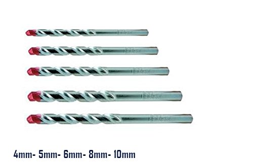 Takestop® Set 5 Pezzi Punte Punta Trapano a