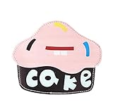 nikgic PU Cartoon Pastel cuña bolsa viaje de monedas bolsa