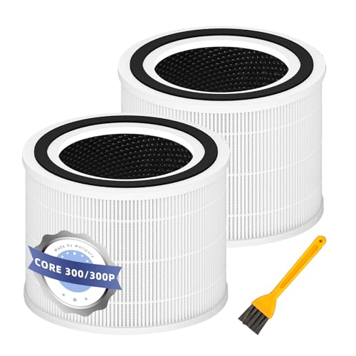 Filtre de rechange Core 300 compatible LEVOIT anti-poussière pollen et odeurs de cuisson