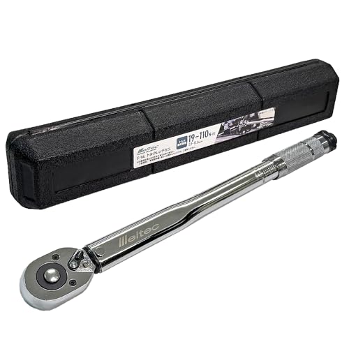 メルテック(meltec) トルクレンチ ミニ 差込角9.5 トルク測定範囲:19〜10N・m オイル交換・ブレーキ整備等に F-94