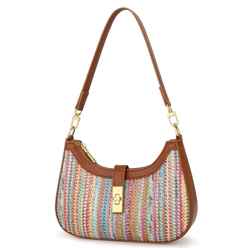 Image of KKXIU Shoulder Bag for Women Cute Hobo Vegan Leather Handbag