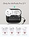 ESR for AirPods Pro Case (2023/2022/2019, 2nd/1st Gen), Compatible with Airpods Pro 2 (USB-C/Lightning Cable), MagSafe Ready, Magnetic Lid Lock, Full Drop Protection Cover with Lanyard, Black