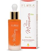 Flora Rose Mosqueta Huile visage et corps 30 ml Huile élastique et anti-temps avec huile pure de rose...
