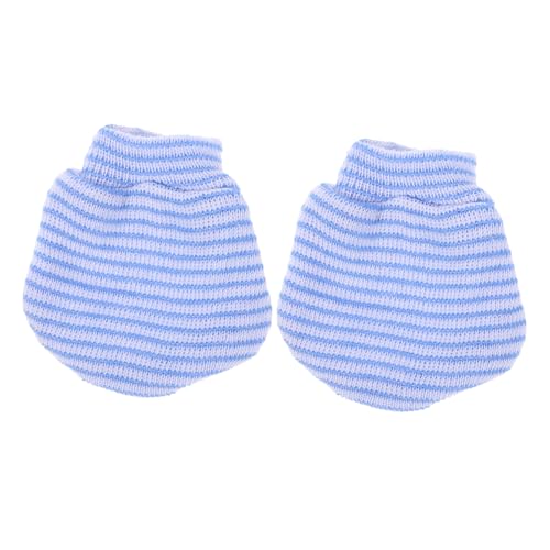 BESTYASH Infant Mittens Newborn Winter Mittens Toddler Knitted Gloves No Scratch Mittens for Baby Girls Boys Cotton Hand Mittens