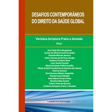 Capa do livro Desafios Contemporâneos Do Direito Da Saúde Global