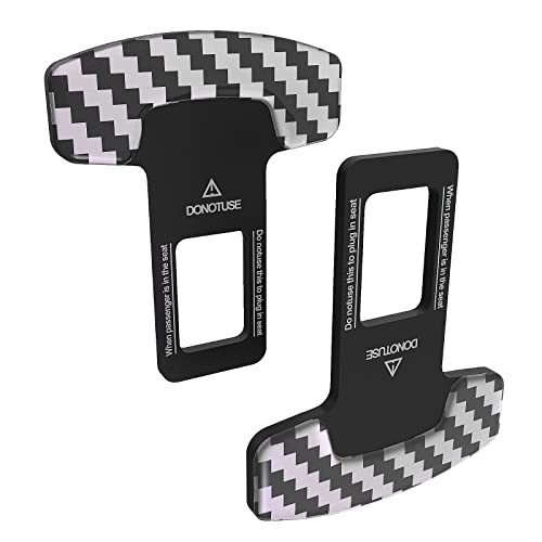 WHYCHNJ 2 Stück Car Parts, Schwarze Gurtadapter -Clip, Für Die Meisten